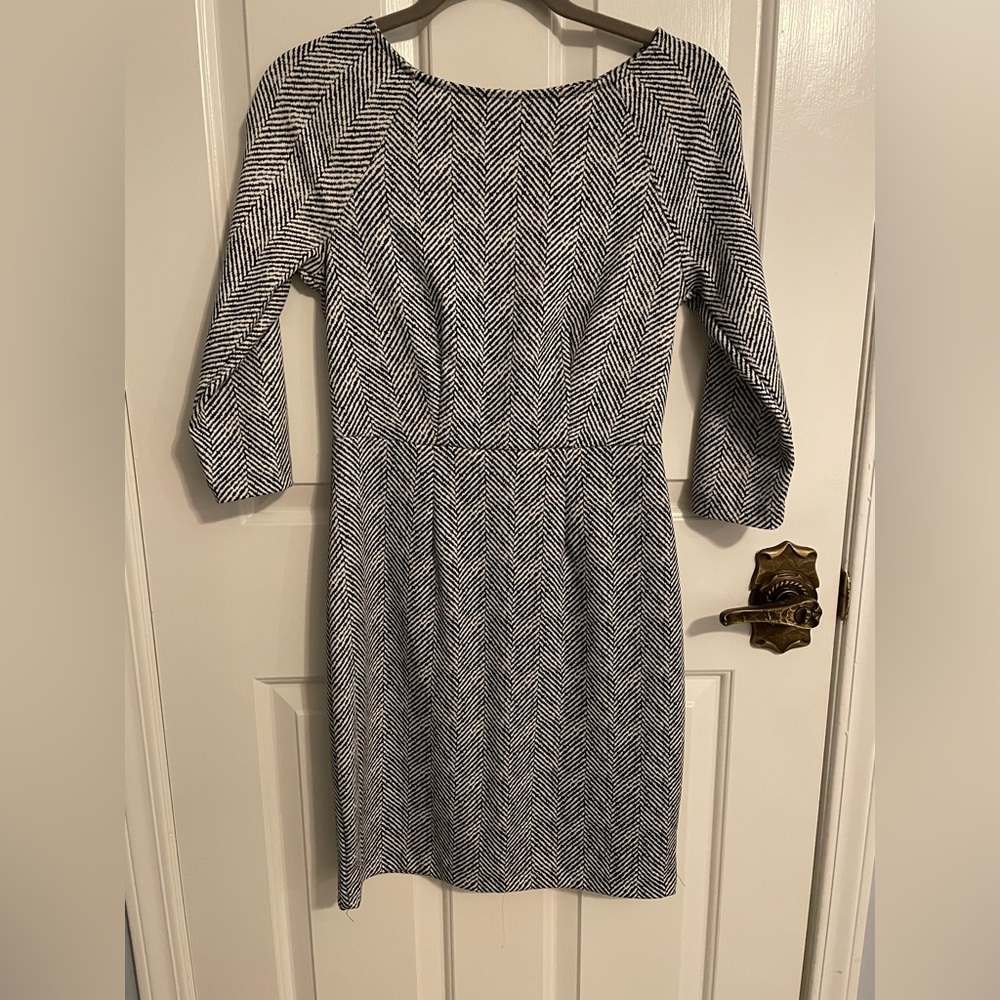The Limited Black and White Dress